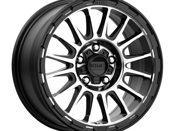 KM542 16X7 5X110 S-BLK MACH 30MM
