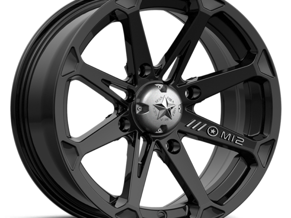 DIESEL UTV 20X7 4X156 GLOSS BLACK 10MM