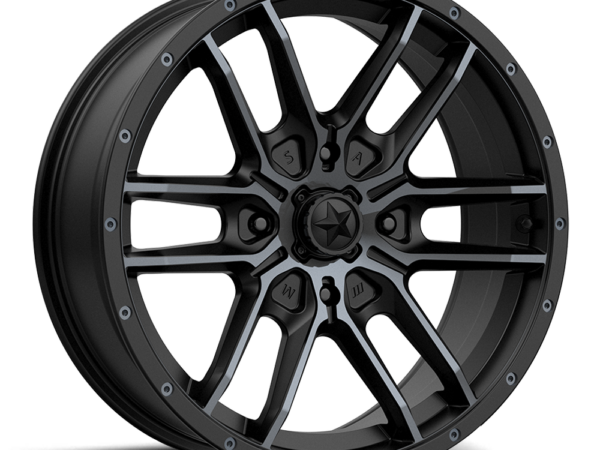 FANG UTV 14X7 4X137 S-BLK TTCC 10MM
