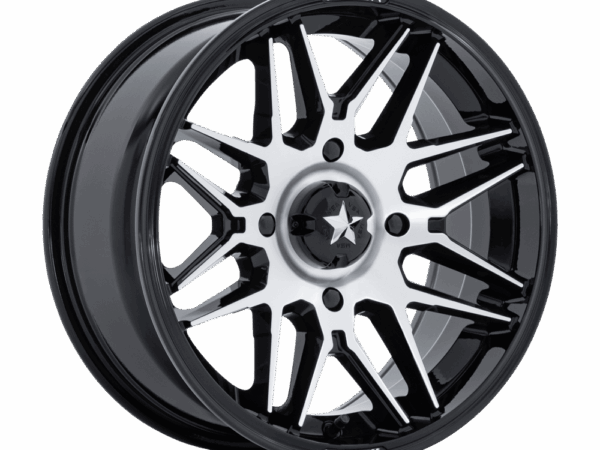RADAR UTV 15X7 4X110 86 +10 G-BLK-MCH