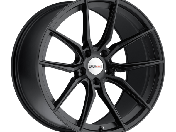 CRCRD 18X9 5X4.75 M-BLK 50MM