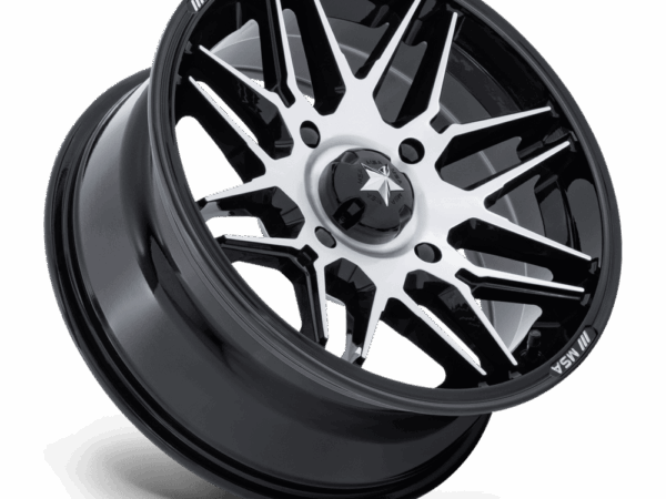 RADAR UTV 14X7 4X110 86 +10 G-BLK-MCH